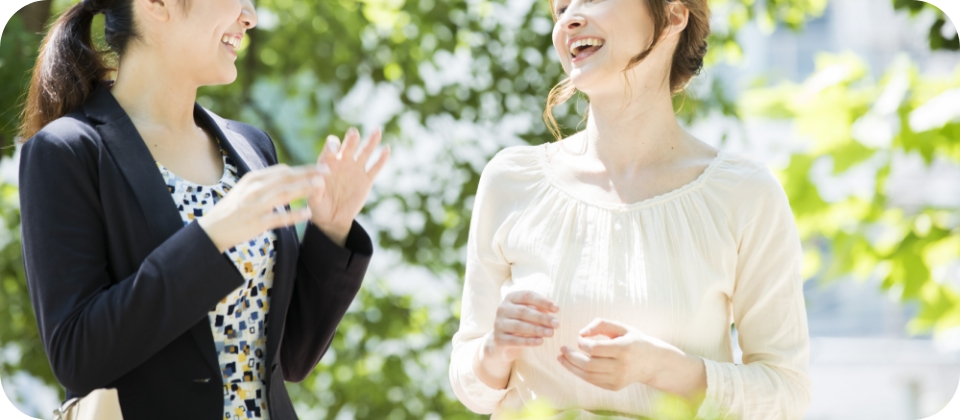 英語で会話ができた!